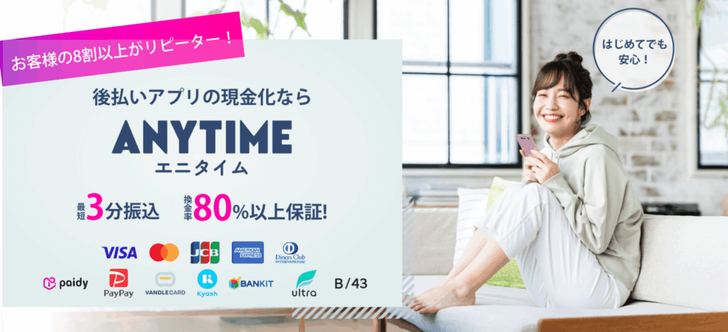 エニタイム現金化